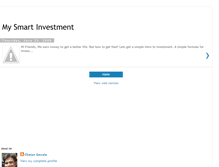 Tablet Screenshot of investmentandme.blogspot.com