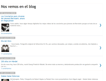 Tablet Screenshot of nosvemosenelblog.blogspot.com