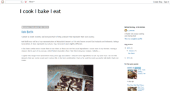 Desktop Screenshot of icookibakeieat.blogspot.com