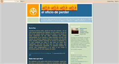 Desktop Screenshot of eloficiodeperder.blogspot.com