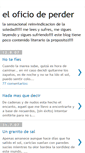 Mobile Screenshot of eloficiodeperder.blogspot.com