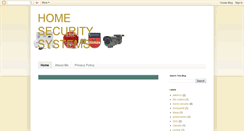 Desktop Screenshot of myhomesecuritysystem.blogspot.com