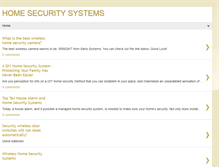 Tablet Screenshot of myhomesecuritysystem.blogspot.com