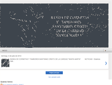 Tablet Screenshot of bandasantamartajerez.blogspot.com