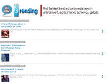 Tablet Screenshot of itsnowtrending.blogspot.com