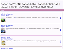 Tablet Screenshot of cadar-kedaibestari.blogspot.com
