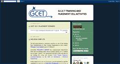 Desktop Screenshot of gcetblog.blogspot.com