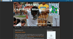 Desktop Screenshot of capoeirabrasilchile.blogspot.com