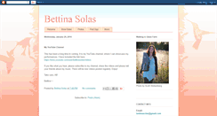 Desktop Screenshot of bettinasolas.blogspot.com