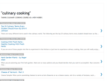 Tablet Screenshot of cookingculinarystyle.blogspot.com