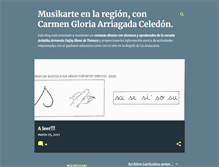 Tablet Screenshot of musikarte09.blogspot.com