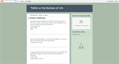 Desktop Screenshot of businessoflifetidbits.blogspot.com