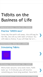 Mobile Screenshot of businessoflifetidbits.blogspot.com
