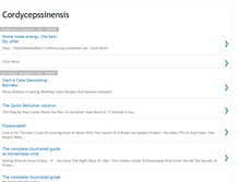 Tablet Screenshot of cordycepssinensis-suzee.blogspot.com