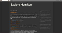 Desktop Screenshot of explorehamilton.blogspot.com