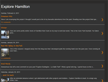 Tablet Screenshot of explorehamilton.blogspot.com