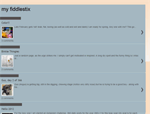 Tablet Screenshot of myfiddlestix.blogspot.com