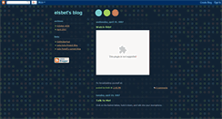 Desktop Screenshot of elsbet.blogspot.com