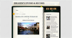 Desktop Screenshot of ibrahimstudio.blogspot.com