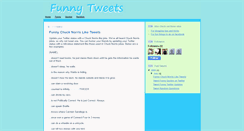 Desktop Screenshot of funnytweets.blogspot.com