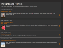 Tablet Screenshot of cindingthoughtsandflowers.blogspot.com