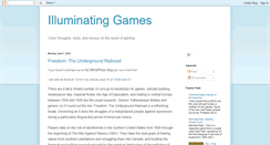 Desktop Screenshot of illuminatinggames.blogspot.com