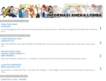 Tablet Screenshot of informasi-aneka-lomba.blogspot.com
