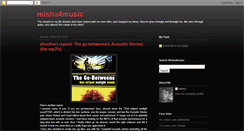 Desktop Screenshot of misha4music.blogspot.com