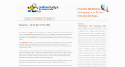 Desktop Screenshot of onlineduniyainfo.blogspot.com