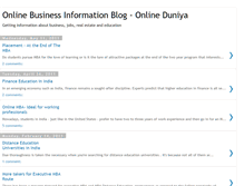 Tablet Screenshot of onlineduniyainfo.blogspot.com