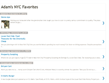 Tablet Screenshot of adamsnycfavorites.blogspot.com