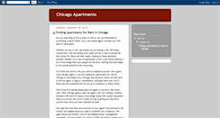 Desktop Screenshot of chicagoapartmentstoday.blogspot.com