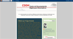 Desktop Screenshot of ceddhistoriadores.blogspot.com