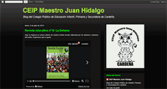 Desktop Screenshot of ceipmaestrojuanhidalgo.blogspot.com