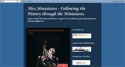 Desktop Screenshot of alexminiatures.blogspot.com