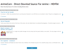 Tablet Screenshot of animecorn.blogspot.com