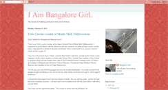 Desktop Screenshot of iambangaloregirl.blogspot.com