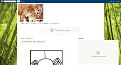 Desktop Screenshot of curiosidadesdelosseresvivos.blogspot.com