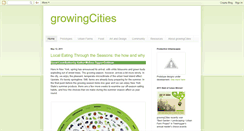 Desktop Screenshot of growingcities.blogspot.com