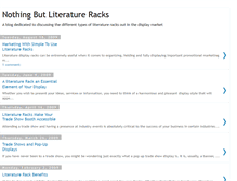 Tablet Screenshot of literatureracks.blogspot.com