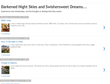 Tablet Screenshot of darkenednightskies.blogspot.com
