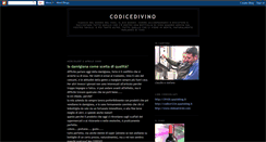 Desktop Screenshot of codicedivino.blogspot.com