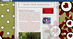 Desktop Screenshot of musicfromguangzhou.blogspot.com