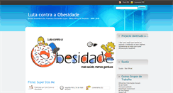 Desktop Screenshot of obesidade-secxxi.blogspot.com