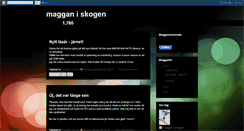 Desktop Screenshot of magganiskogen.blogspot.com