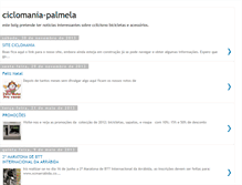 Tablet Screenshot of ciclomania-palmela.blogspot.com