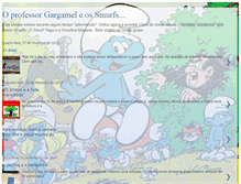 Tablet Screenshot of oprofessorgargameleossmurfs.blogspot.com