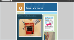 Desktop Screenshot of llamartecorreo.blogspot.com