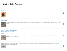 Tablet Screenshot of llamartecorreo.blogspot.com