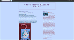 Desktop Screenshot of crossstitchpatternaddict.blogspot.com